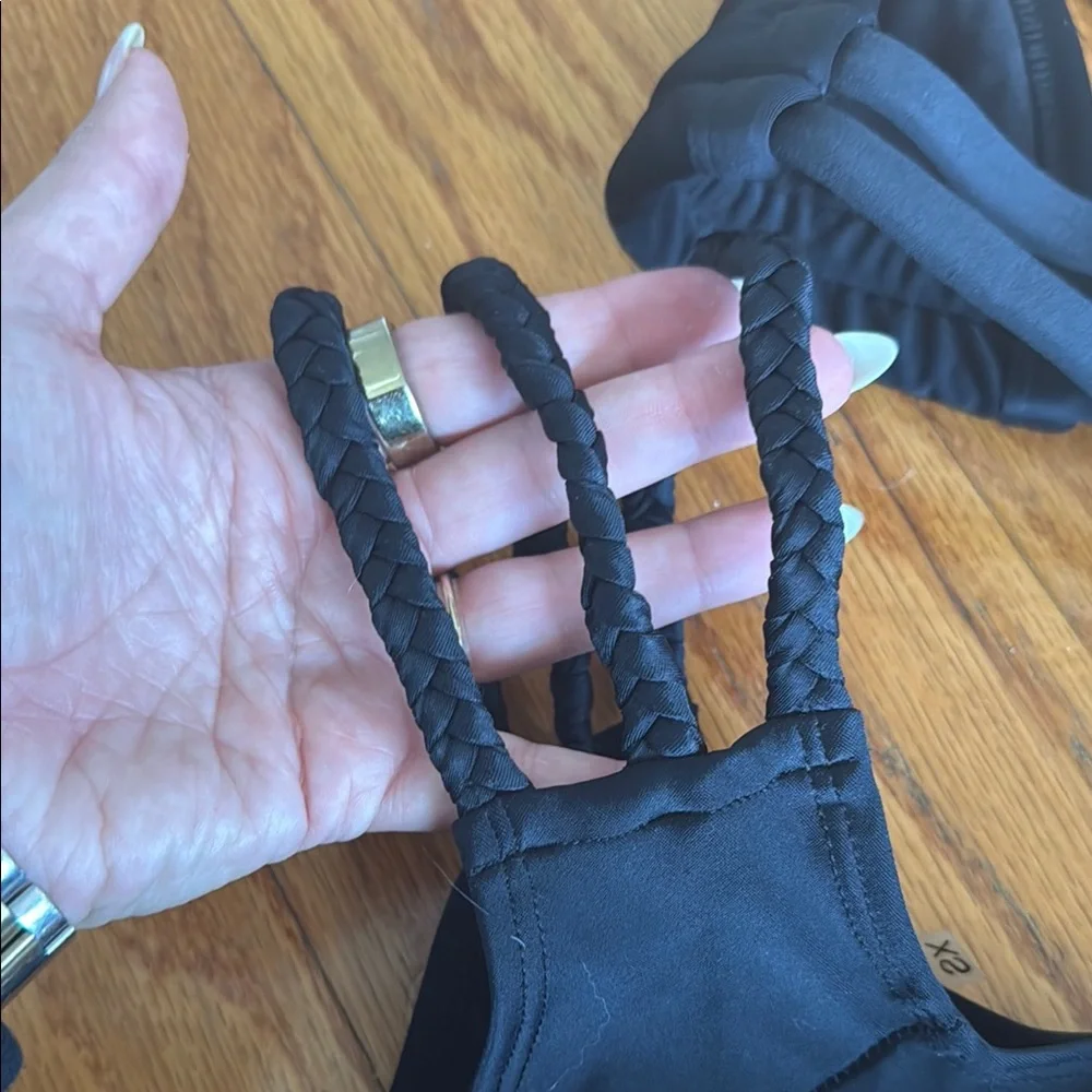 Montce Black Strappy Bikini Set - Picture 3 of 3